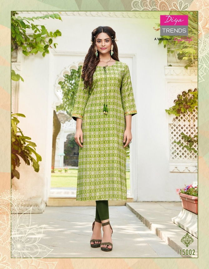 Gardencity Vol 15 By Diya Trends Designer Kurtis Catalog